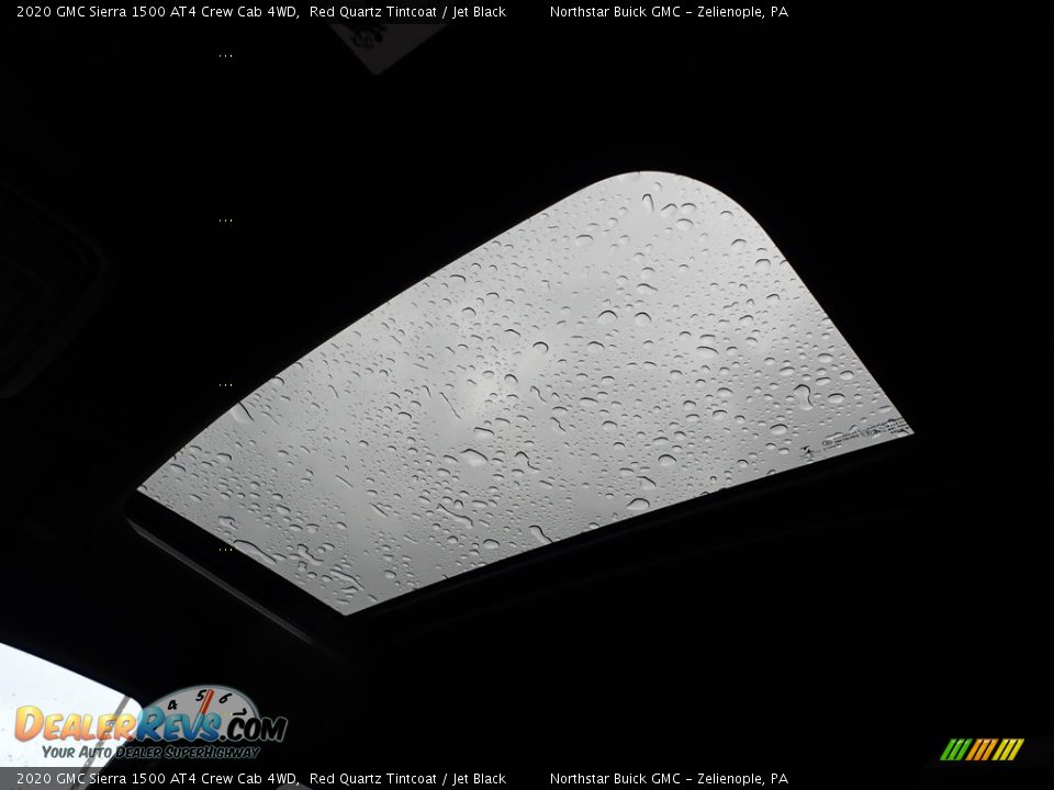 2020 GMC Sierra 1500 AT4 Crew Cab 4WD Red Quartz Tintcoat / Jet Black Photo #12