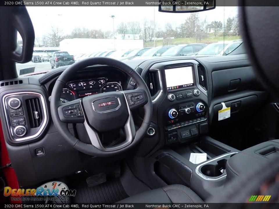 Front Seat of 2020 GMC Sierra 1500 AT4 Crew Cab 4WD Photo #15