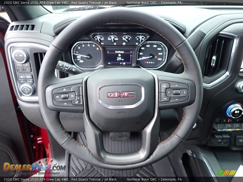 2020 GMC Sierra 1500 AT4 Crew Cab 4WD Steering Wheel Photo #17