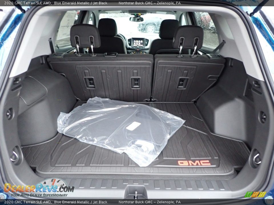 2020 GMC Terrain SLE AWD Blue Emerald Metallic / Jet Black Photo #7