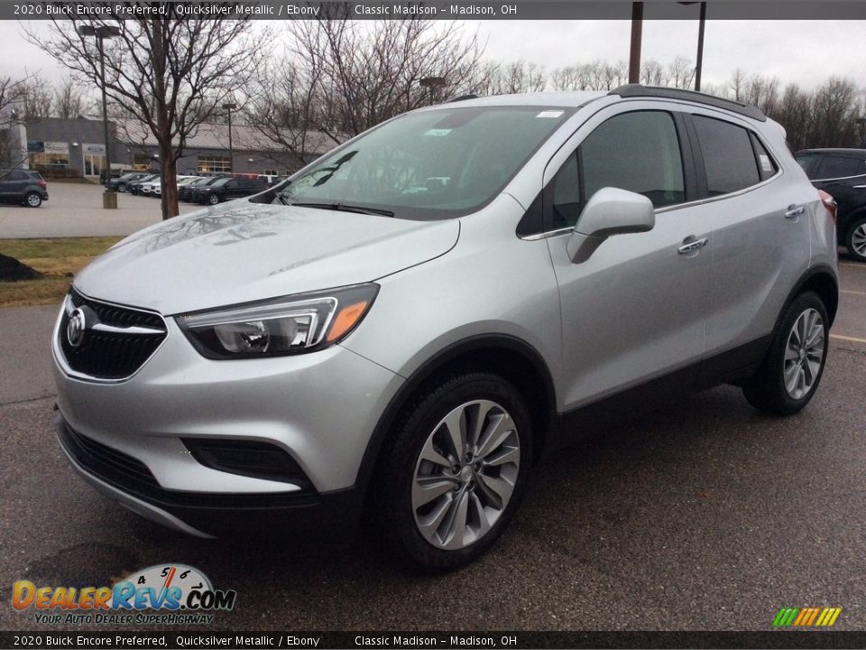 2020 Buick Encore Preferred Quicksilver Metallic / Ebony Photo #5