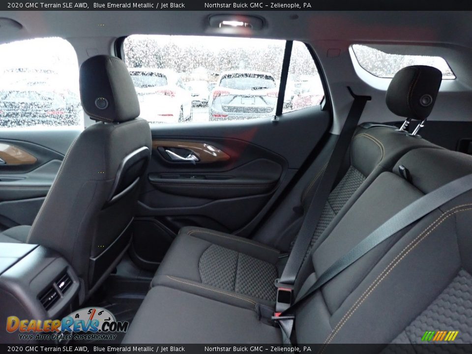 2020 GMC Terrain SLE AWD Blue Emerald Metallic / Jet Black Photo #13