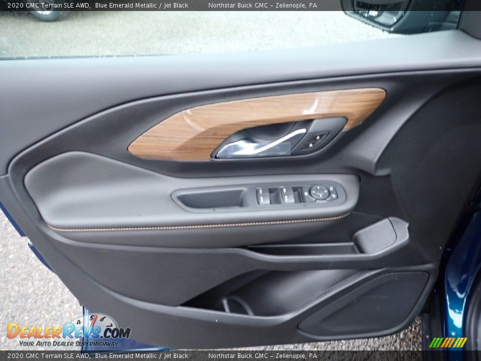 2020 GMC Terrain SLE AWD Blue Emerald Metallic / Jet Black Photo #15