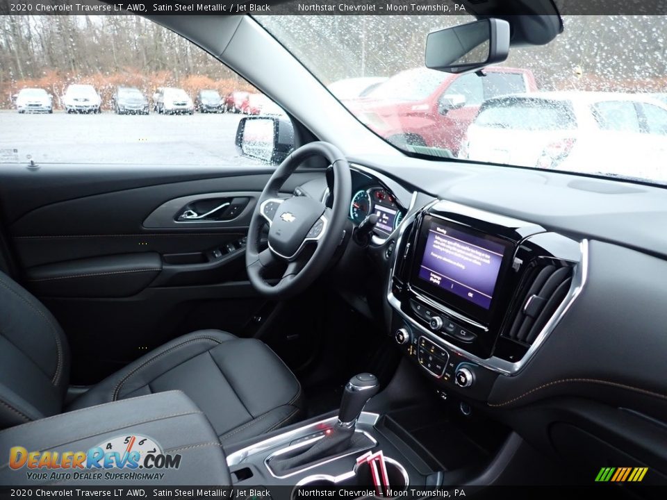 2020 Chevrolet Traverse LT AWD Satin Steel Metallic / Jet Black Photo #11