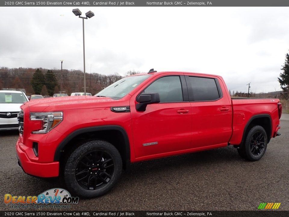 Front 3/4 View of 2020 GMC Sierra 1500 Elevation Crew Cab 4WD Photo #1