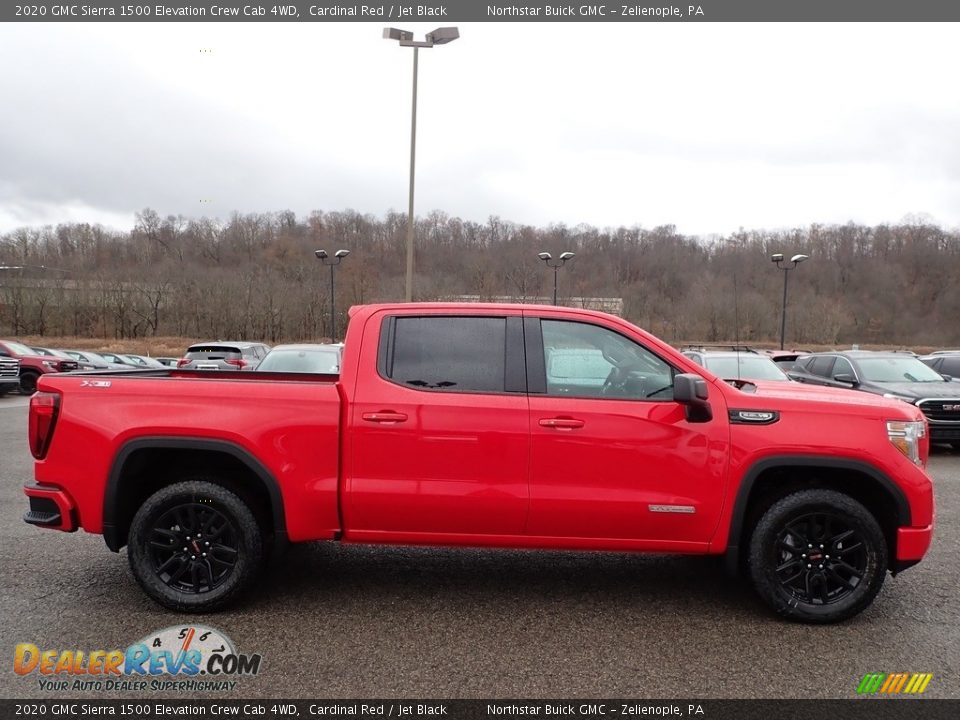 Cardinal Red 2020 GMC Sierra 1500 Elevation Crew Cab 4WD Photo #4