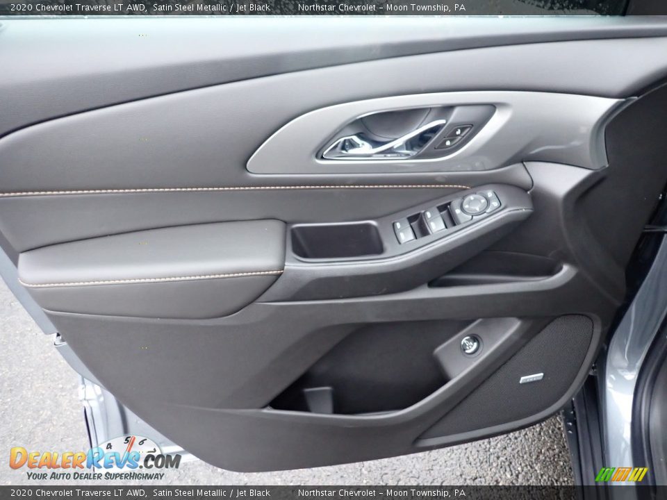 2020 Chevrolet Traverse LT AWD Satin Steel Metallic / Jet Black Photo #16