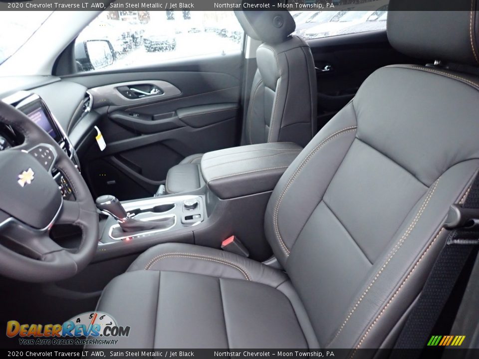 2020 Chevrolet Traverse LT AWD Satin Steel Metallic / Jet Black Photo #17