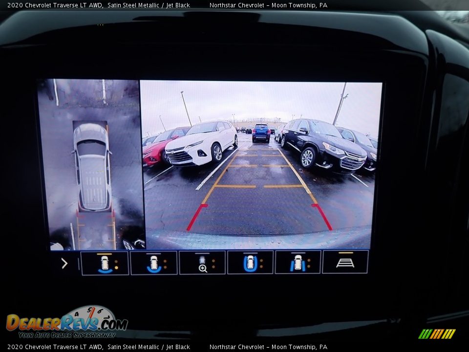 2020 Chevrolet Traverse LT AWD Satin Steel Metallic / Jet Black Photo #20