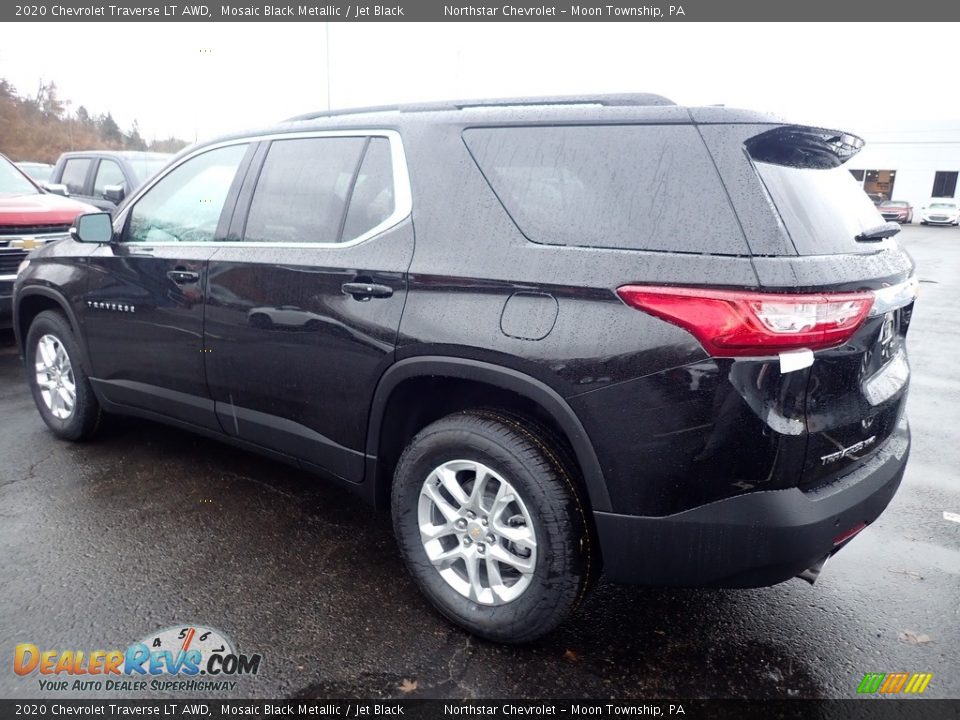 2020 Chevrolet Traverse LT AWD Mosaic Black Metallic / Jet Black Photo #3