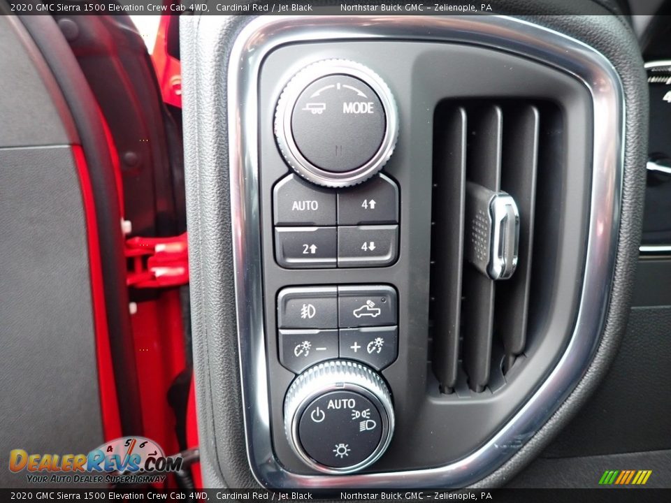 Controls of 2020 GMC Sierra 1500 Elevation Crew Cab 4WD Photo #12