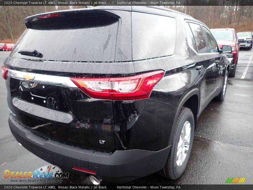 2020 Chevrolet Traverse LT AWD Mosaic Black Metallic / Jet Black Photo #5