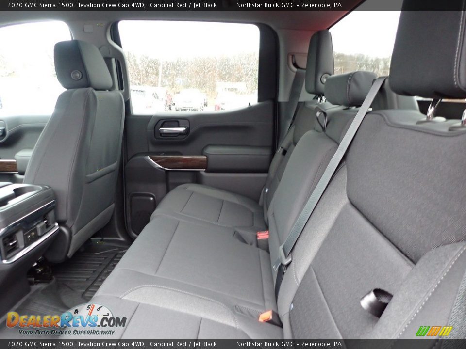 Rear Seat of 2020 GMC Sierra 1500 Elevation Crew Cab 4WD Photo #14
