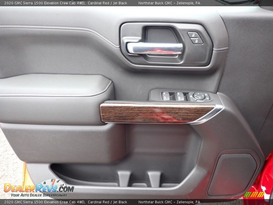 2020 GMC Sierra 1500 Elevation Crew Cab 4WD Cardinal Red / Jet Black Photo #16