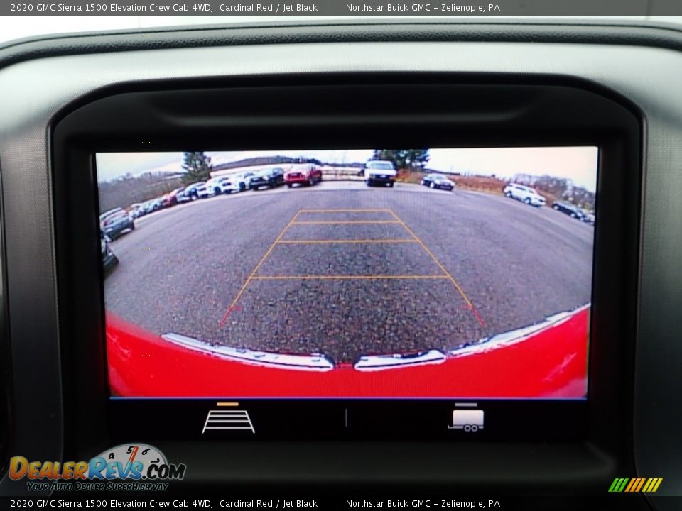 2020 GMC Sierra 1500 Elevation Crew Cab 4WD Cardinal Red / Jet Black Photo #20
