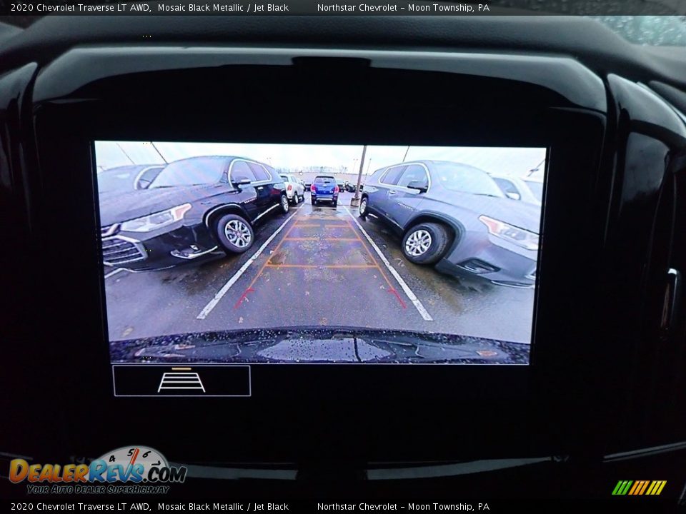 2020 Chevrolet Traverse LT AWD Mosaic Black Metallic / Jet Black Photo #18