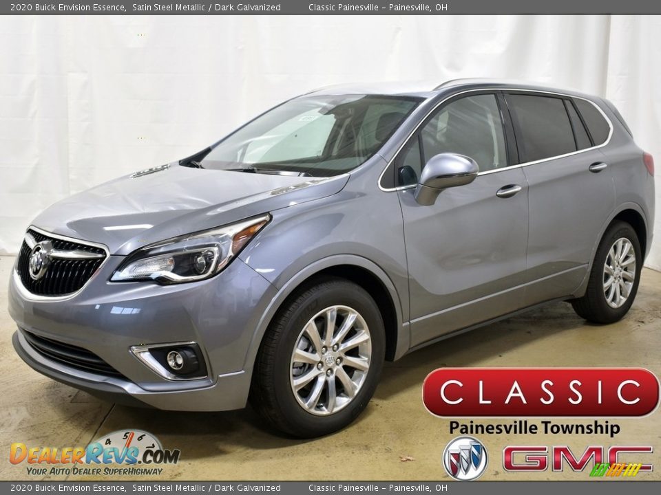 2020 Buick Envision Essence Satin Steel Metallic / Dark Galvanized Photo #1