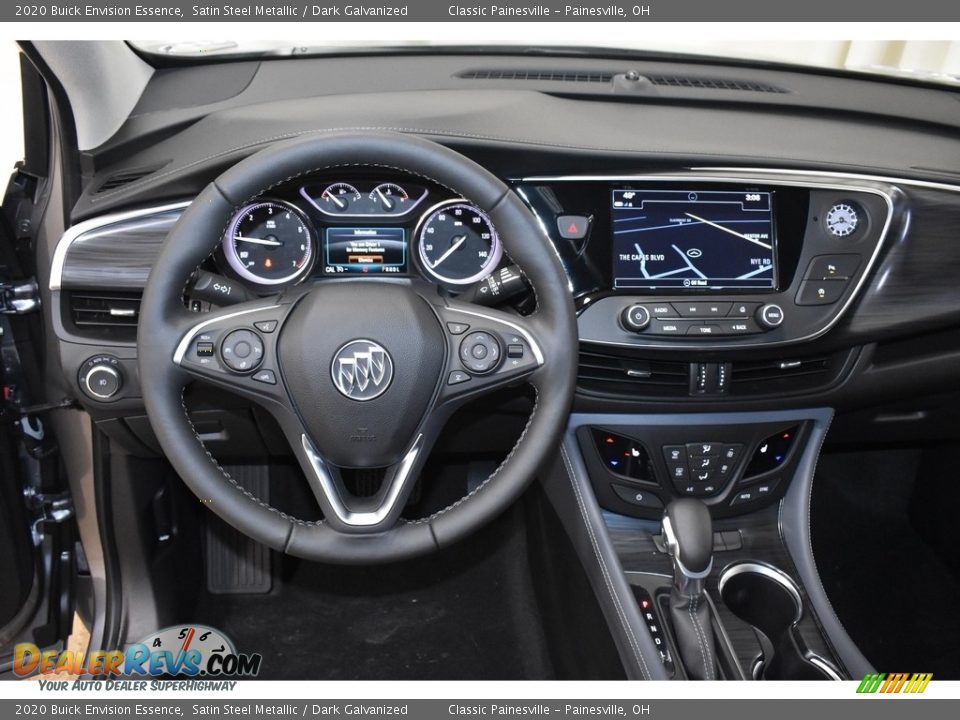 2020 Buick Envision Essence Satin Steel Metallic / Dark Galvanized Photo #3