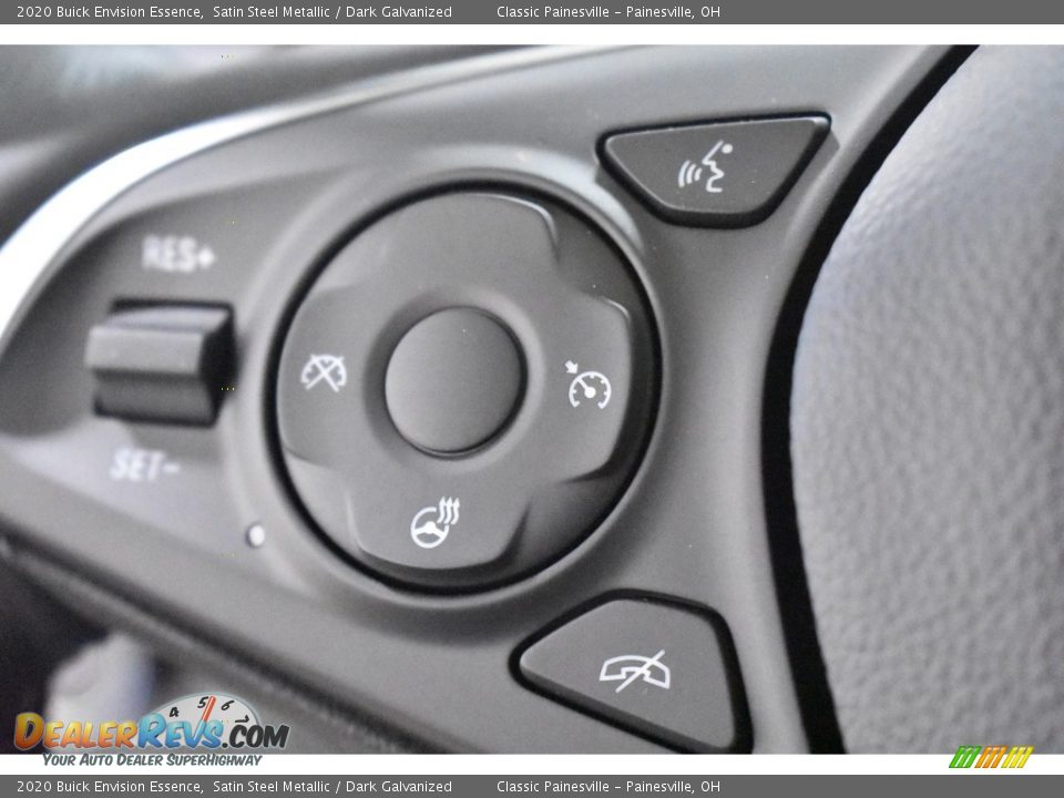 2020 Buick Envision Essence Satin Steel Metallic / Dark Galvanized Photo #7