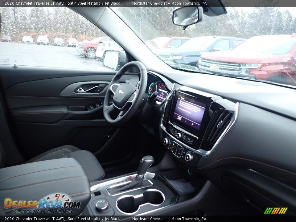 2020 Chevrolet Traverse LT AWD Satin Steel Metallic / Jet Black Photo #10