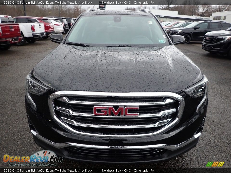 2020 GMC Terrain SLT AWD Ebony Twilight Metallic / Jet Black Photo #2