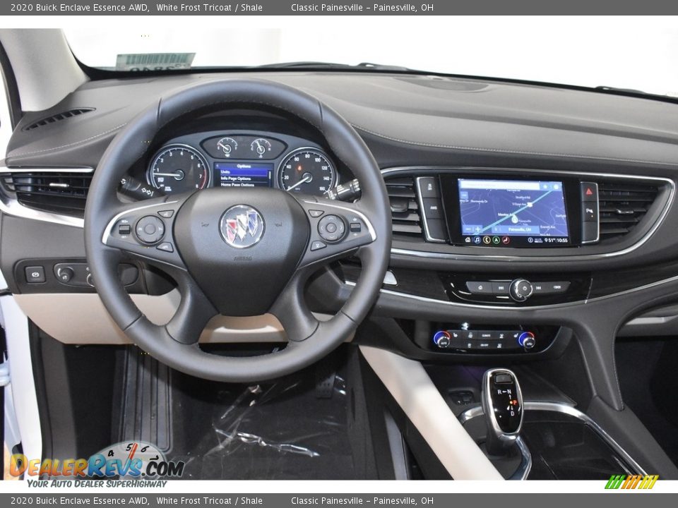 2020 Buick Enclave Essence AWD White Frost Tricoat / Shale Photo #5