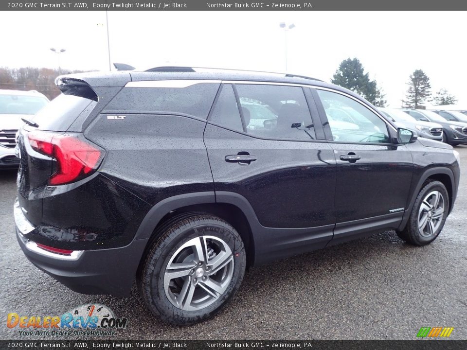 2020 GMC Terrain SLT AWD Ebony Twilight Metallic / Jet Black Photo #5