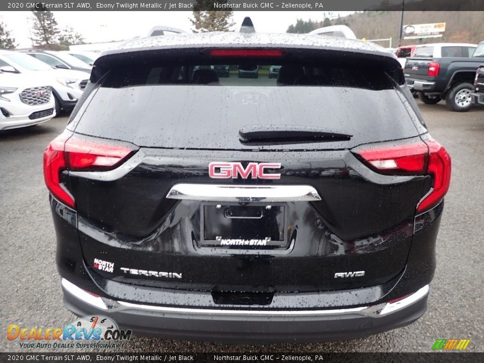 2020 GMC Terrain SLT AWD Ebony Twilight Metallic / Jet Black Photo #6