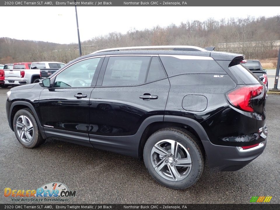 Ebony Twilight Metallic 2020 GMC Terrain SLT AWD Photo #8