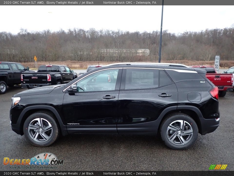 Ebony Twilight Metallic 2020 GMC Terrain SLT AWD Photo #9