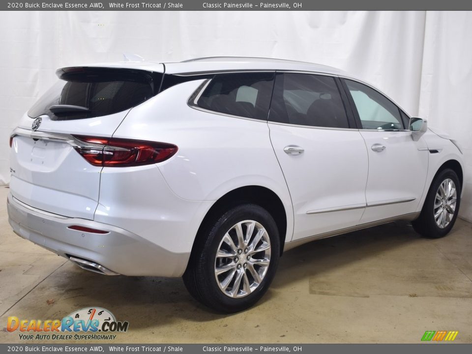 2020 Buick Enclave Essence AWD White Frost Tricoat / Shale Photo #12