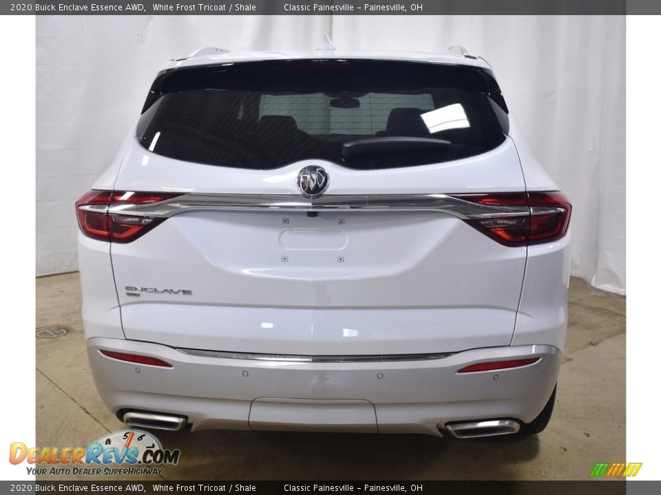 2020 Buick Enclave Essence AWD White Frost Tricoat / Shale Photo #13