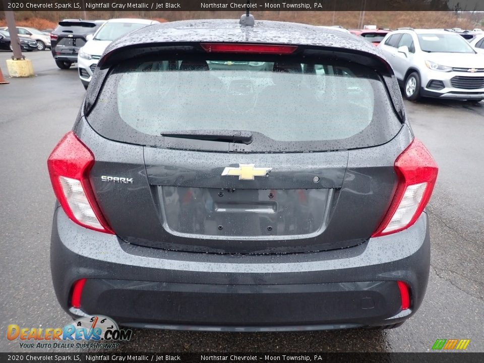2020 Chevrolet Spark LS Nightfall Gray Metallic / Jet Black Photo #4