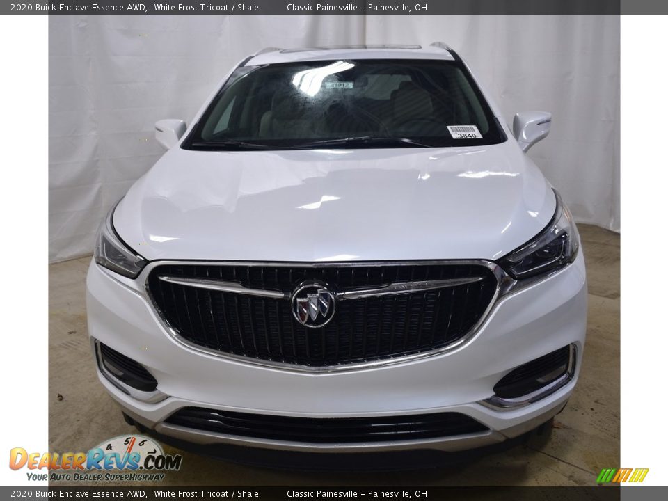 2020 Buick Enclave Essence AWD White Frost Tricoat / Shale Photo #14