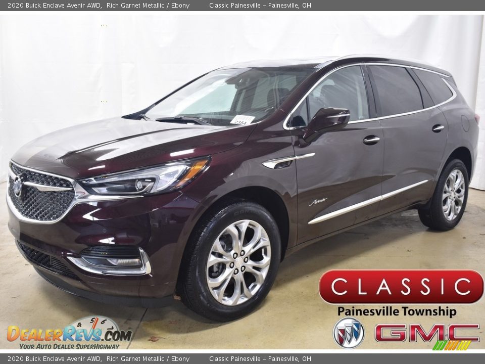 2020 Buick Enclave Avenir AWD Rich Garnet Metallic / Ebony Photo #1
