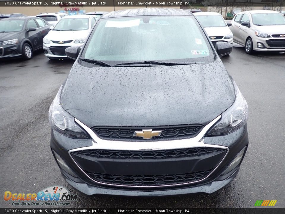 2020 Chevrolet Spark LS Nightfall Gray Metallic / Jet Black Photo #8