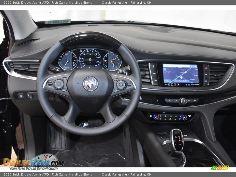 2020 Buick Enclave Avenir AWD Rich Garnet Metallic / Ebony Photo #4