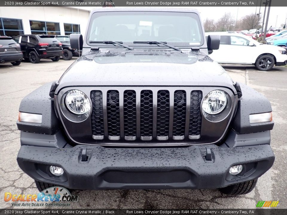 2020 Jeep Gladiator Sport 4x4 Granite Crystal Metallic / Black Photo #8