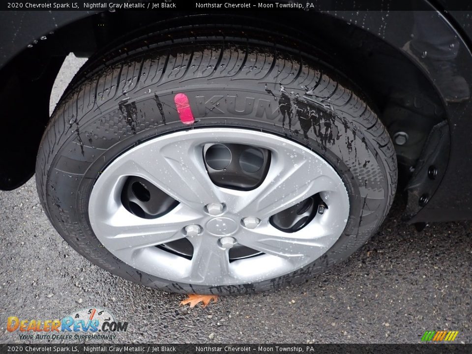 2020 Chevrolet Spark LS Nightfall Gray Metallic / Jet Black Photo #9