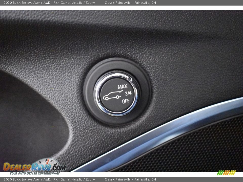 2020 Buick Enclave Avenir AWD Rich Garnet Metallic / Ebony Photo #9