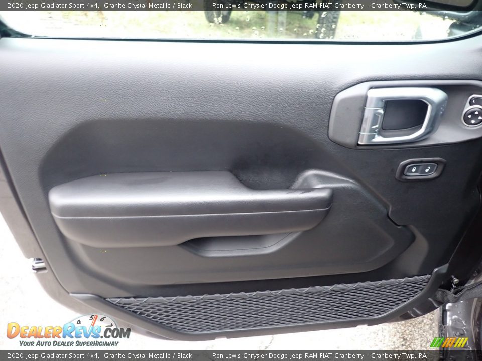 2020 Jeep Gladiator Sport 4x4 Granite Crystal Metallic / Black Photo #14