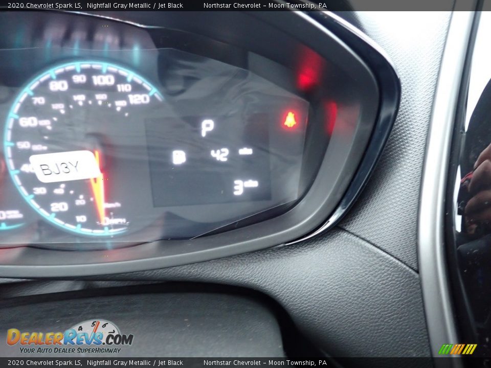 2020 Chevrolet Spark LS Nightfall Gray Metallic / Jet Black Photo #16