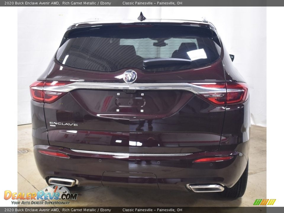 2020 Buick Enclave Avenir AWD Rich Garnet Metallic / Ebony Photo #15