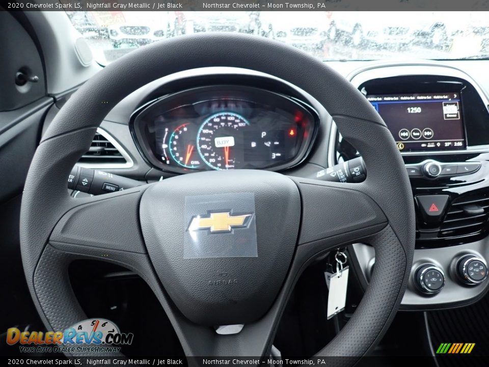 2020 Chevrolet Spark LS Nightfall Gray Metallic / Jet Black Photo #19