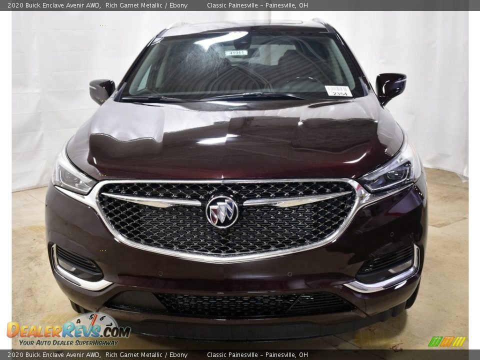 2020 Buick Enclave Avenir AWD Rich Garnet Metallic / Ebony Photo #16