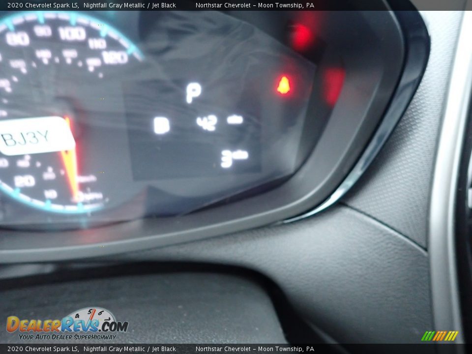 2020 Chevrolet Spark LS Nightfall Gray Metallic / Jet Black Photo #20