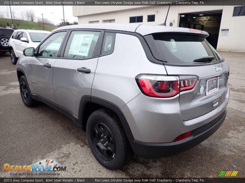 2020 Jeep Compass Sport Billet Silver Metallic / Black Photo #3