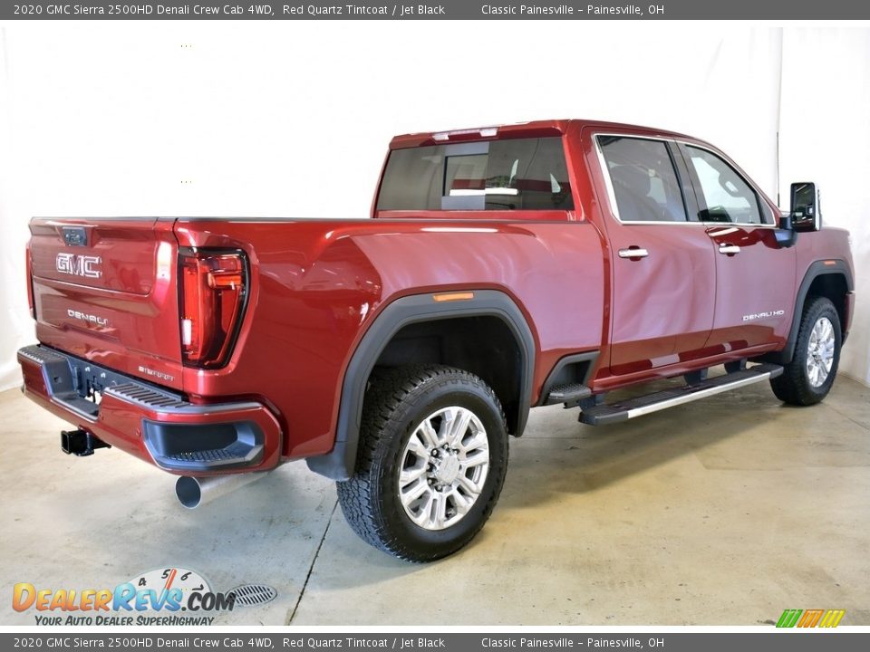 2020 GMC Sierra 2500HD Denali Crew Cab 4WD Red Quartz Tintcoat / Jet Black Photo #2