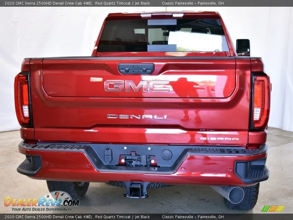 2020 GMC Sierra 2500HD Denali Crew Cab 4WD Red Quartz Tintcoat / Jet Black Photo #3