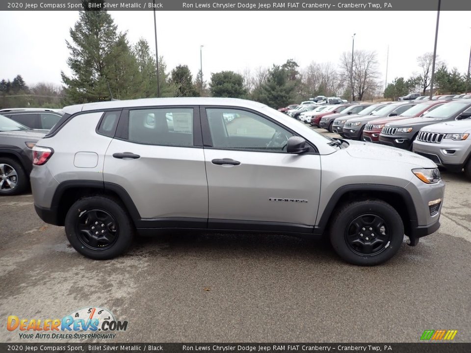 Billet Silver Metallic 2020 Jeep Compass Sport Photo #6